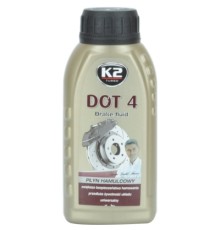Гальмівна рідина K2 Turbo Brake Fluid DOT 4 0,25 л (T124)