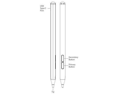 Стилус Xiaomi Redmi Smart Pen White (BHR8577GL) for Redmi Pad Pro (1052506)