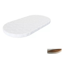 Матрац для дитячого ліжечка Ingvart Smart Bed Oval кокос+латекс, 60х72 см (343)