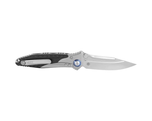Ніж Microtech Socom Bravo Mini Drop Point Bead Blast Titanium CF (260M-7CFTI)