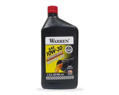 Моторна олива Warren Synthetic blend 10W-30, 0,946л