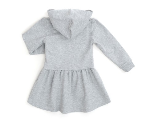 Плаття дитяче POP FASHION з капюшоном (6728-116G-gray)