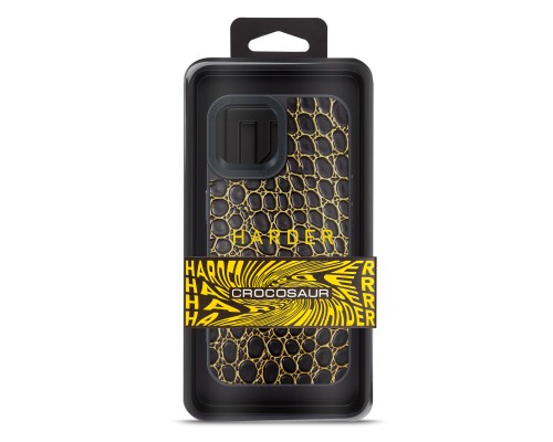 Чохол до мобільного телефона Harder Crocosaur Apple iPhone 14 Black (ARM76713)