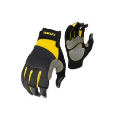 Захисні рукавиці Stanley частково відкриті, розмір L/9 з додатковими накладками на долоні (SY650L)