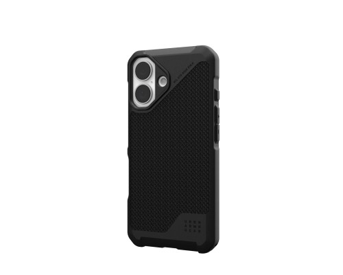 Чохол до мобільного телефона UAG iPhone 16 Metropolis LT Magsafe Kevlar Black (114454113940)