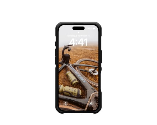 Чохол до мобільного телефона UAG iPhone 16 Metropolis LT Magsafe Kevlar Black (114454113940)