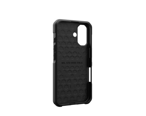 Чохол до мобільного телефона UAG iPhone 16 Metropolis LT Magsafe Kevlar Black (114454113940)