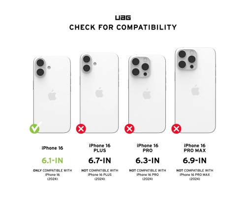 Чохол до мобільного телефона UAG iPhone 16 Metropolis LT Magsafe Kevlar Black (114454113940)