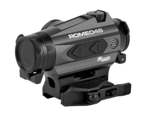 Коліматорний приціл Sig Sauer Romeo4S 1x20mm, 2 MOA RED DOT BALLISTIC CIRCLE DOT, SOLAR (SOR43021)