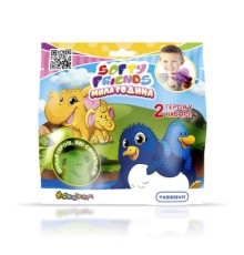 Антистрес #sbabam Стретч-іграшка у вигляді тварини серії Softy friends – Мила родина (8/SC22)