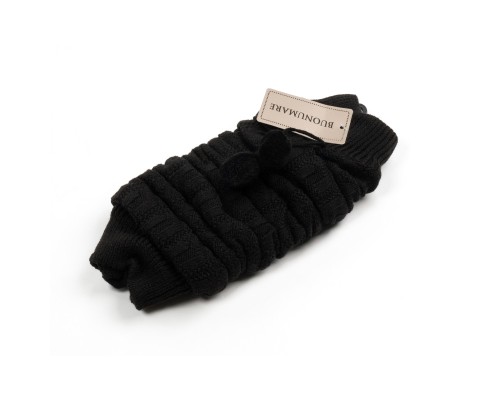 Шкарпетки дитячі BNM гетри в'язані (M1C1802-0001-black)
