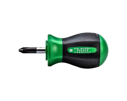 Викрутка Toptul коротка хрестова PH2x25 (FBBB0203)