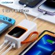 Батарея універсальна Denmen DP31 30000mAh PD/20W, QC/22,5W, flashlight, cable (DP-31WH) 