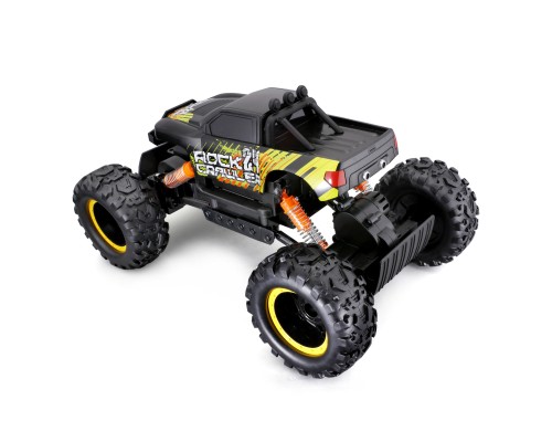 Радіокерована іграшка Maisto Rock Crawler 2.4 ГГц (аккум. 6.4v + 3хААА), чорний (82746 black)