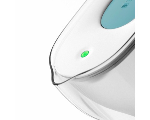 Фільтр-глечик Brita Style LED MXPro 2.4л (1.4л очищеної води) з фільтр-картриджем, синій (1052807)