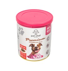 Вологий корм для собак Pet Chef М'ясний мікс 800 г (4820255193649)
