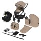 Коляска Lionelo 3 в 1 BIANKA 3IN1 BEIGE SAND (LO-BIANKA 3IN1 BEIGE SAND)