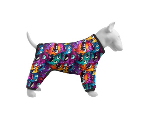 Вітровка для тварин WAUDOG Clothes Зубасті монстри XS 30 (387-4048)