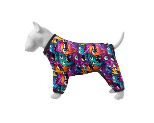 Вітровка для тварин WAUDOG Clothes Зубасті монстри XS 30 (387-4048)