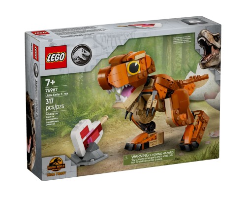 Конструктор LEGO Jurassic World Little Eatie: тиранозавр (76967)