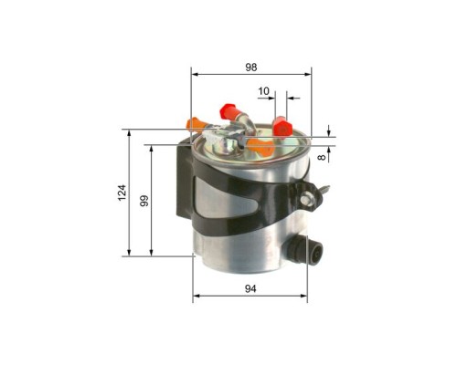 Фільтр паливний Bosch F 026 402 125