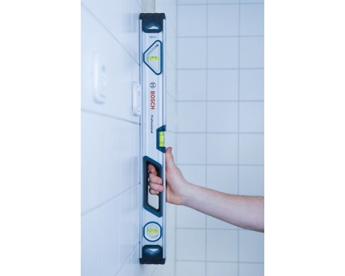 Рівень Bosch 60см, 3 капсули, алюмінієвий корпус, отвори для руки (1.600.A01.6BP)