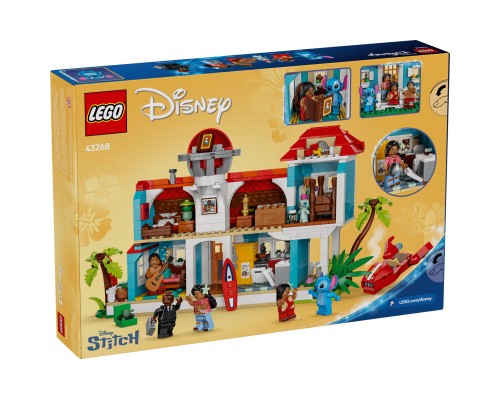 Конструктор LEGO Disney Classic Пляжний будинок Ліло і Стіч (43268)