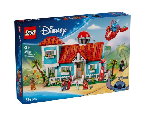 Конструктор LEGO Disney Classic Пляжний будинок Ліло і Стіч (43268)
