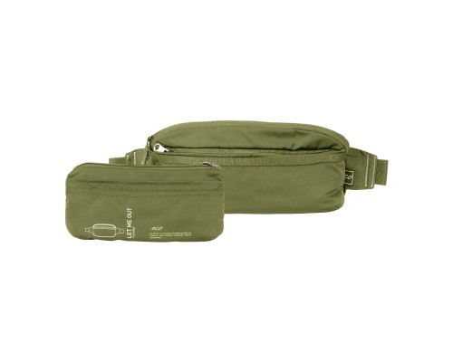 Сумка-бананка Tucano Let Me Out Crossbody зелена (BLMOCB-VM)