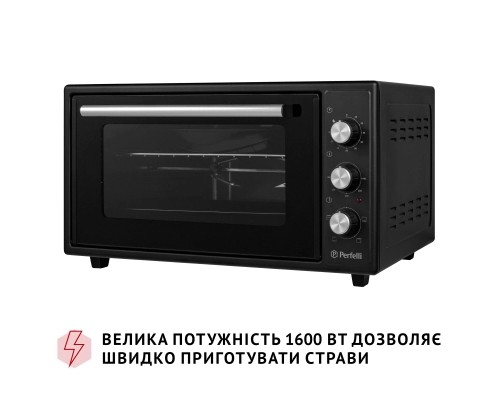 Електропіч Perfelli MIRAGE 48 BLACK
