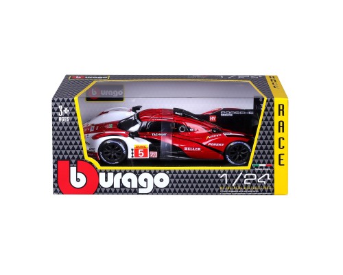 Машина Bburago Porsche 963 (124) (18-28022)