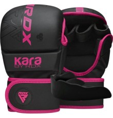Рукавички для MMA RDX F6 Matte Pink Plus XS/S (GSR-F6MP-XS/S+)