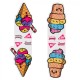 Закладки для книг Yes магнітні Sweet Cream Ice cream, 2шт (708115)