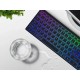 Клавіатура Canyon HKB-W11 Slim Dual Mode Wireless/Bluetooth RGB UA Black (CNS-HBTK11B)