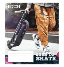 Зошит Школярик Enjoy the ride 48 аркушів лінія (048-3317L)