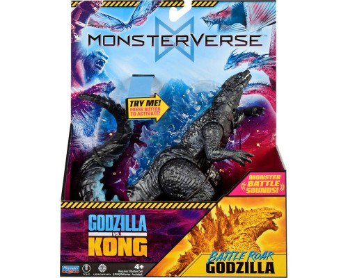 Фігурка Godzilla vs. Kong Ґодзілла готовий до бою (35756N) Фігурка Godzilla vs. Kong Ґодзілла готовий до бою (35756N)