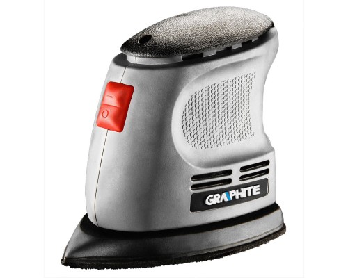 Шліфувальна машина Graphite вібраційна Delta 105W, 140х140х97, 24000кол/хв (59G335)