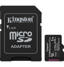 Карта пам'яті Kingston 1TB microSDXC class 10 UHS-I U3 V30 A1 Canvas Select Plus (SDCS3/1TB)