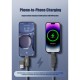 Дата кабель USB 2.0 AM to USB-C + USB 2.0 AM to Lightning 1.0m 60W gray XO (NB275_4-in-1_Gray)