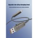 Дата кабель USB 2.0 AM to USB-C + USB 2.0 AM to Lightning 1.0m 60W gray XO (NB275_4-in-1_Gray)