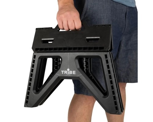 Стілець складаний Tribe Camp Chair Low пластиковий Black (T-EF-0001-black)