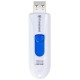 USB флеш накопичувач Transcend 128GB JetFlash 790 White USB 3.0 (TS128GJF790W) 