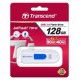USB флеш накопичувач Transcend 128GB JetFlash 790 White USB 3.0 (TS128GJF790W) 