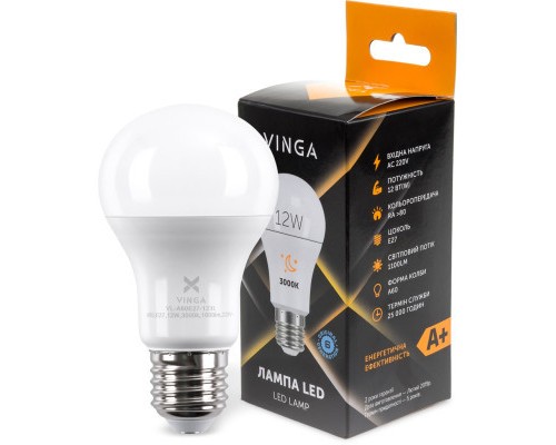 Лампочка Vinga VL-A60E27-123L