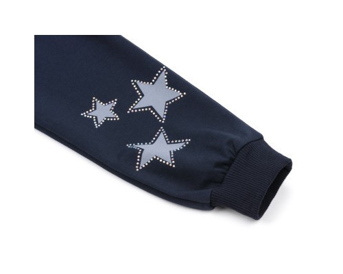 Спортивний костюм дитячий Breeze із зірками (9712-152G-gray)