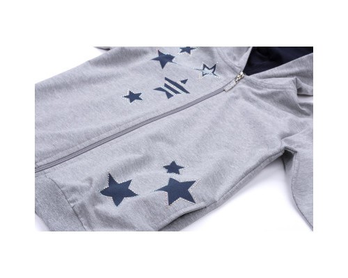 Спортивний костюм дитячий Breeze із зірками (9712-152G-gray)