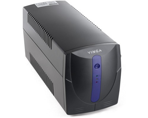 Пристрій безперебійного живлення Vinga LED 800VA plastic case with USB (VPE-800PU)