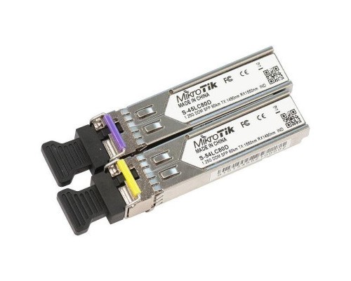Модуль SFP Mikrotik S-4554LC80D