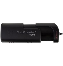 USB флеш накопичувач Kingston 32GB DataTraveller 104 Black USB 2.0 (DT104/32GB)