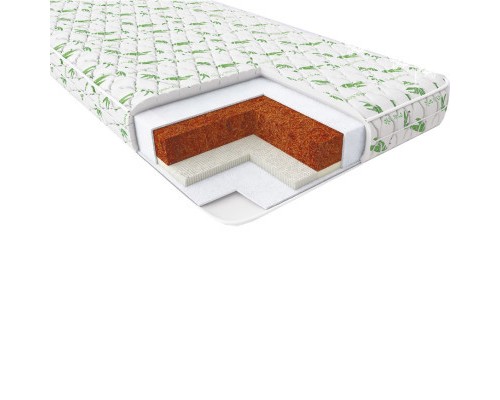 Матрац для дитячого ліжечка Верес Latex+ Aloe vera 125*65*10 см (51.6.04)